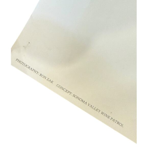 Gundlach Bundschu Wine Advertise Poster Ron Zak Crisis Reform Yugoslavia Vintage - Picture 4 of 9